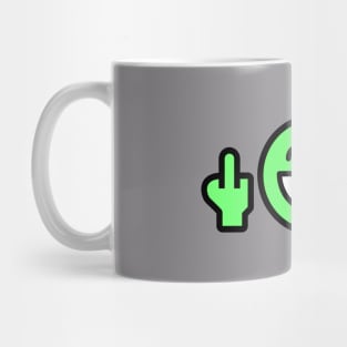 Smiley Emoji cheeky grin (3c) Mug